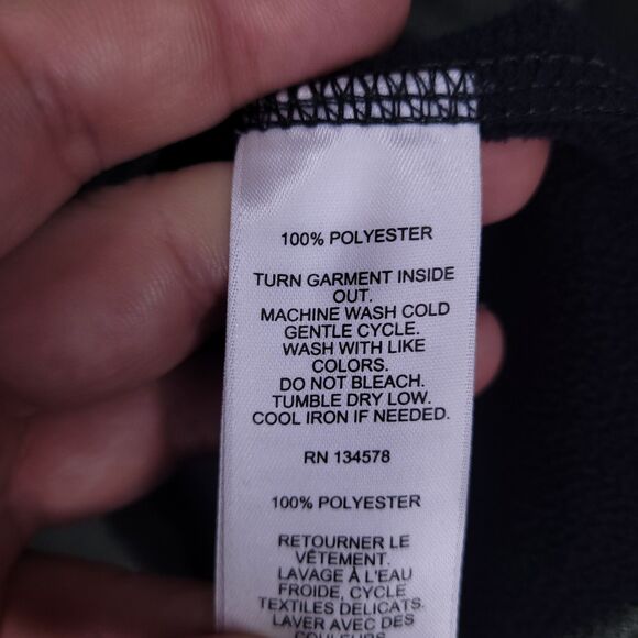 Vineyard Vines Mountain Sweater Mens Large Green Fleece 1/4 Zip Pullover - Picture 11 of 12